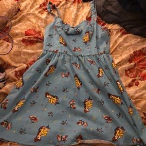 Belle pin up style dress